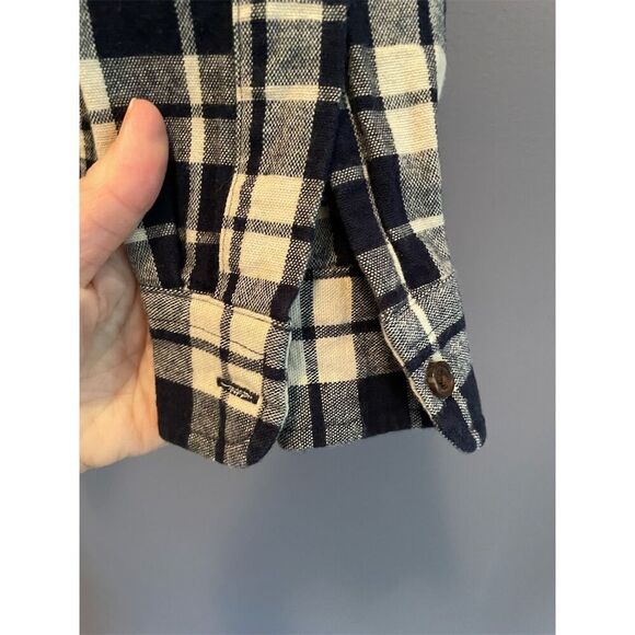 J. Crew Men's Plaid Flannel Shirt M Multicolor Long Sleeve Casual - Picture 3 of 10